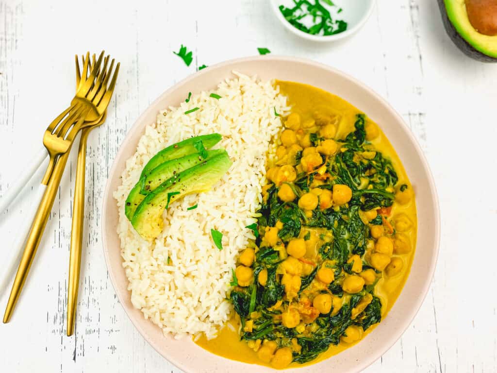 curry chick peas