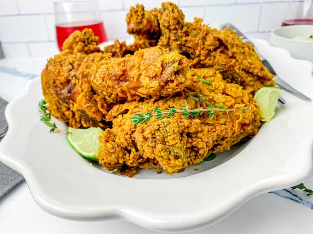 curry fried chicken