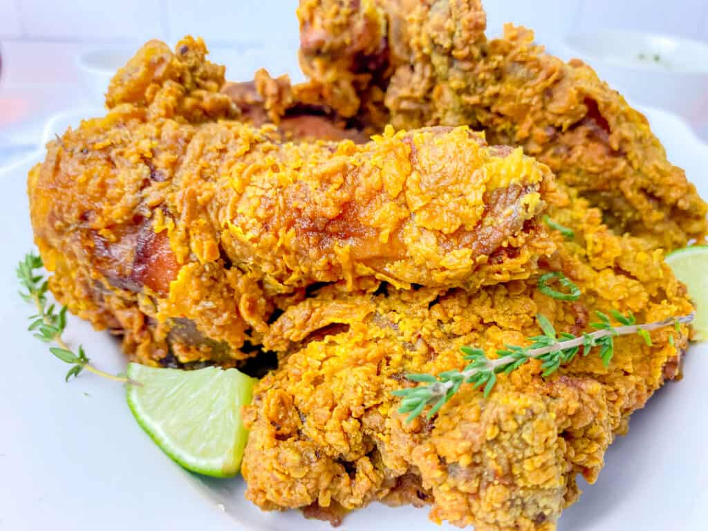 curry fried chicken
