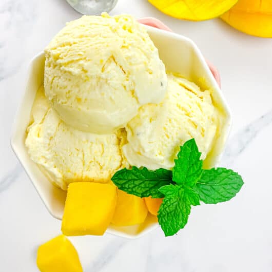  Homemade Mango Ice Cream