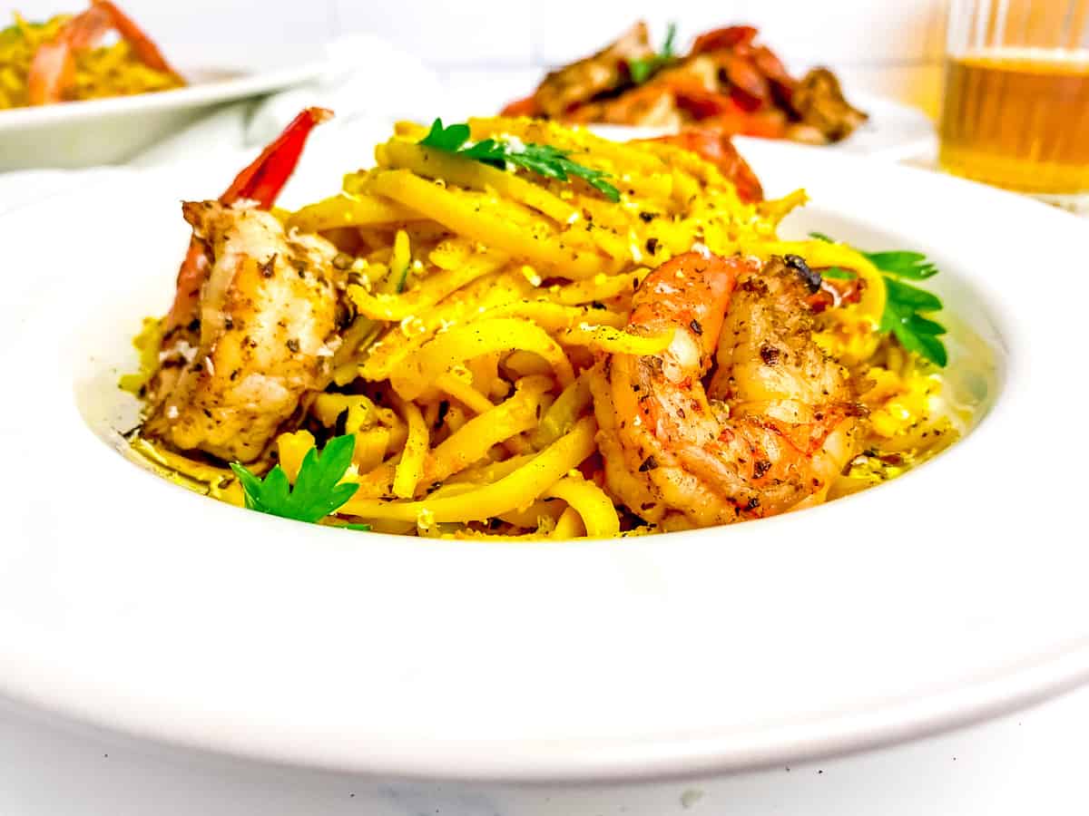 curry fettucine with jerk shrimp_6296