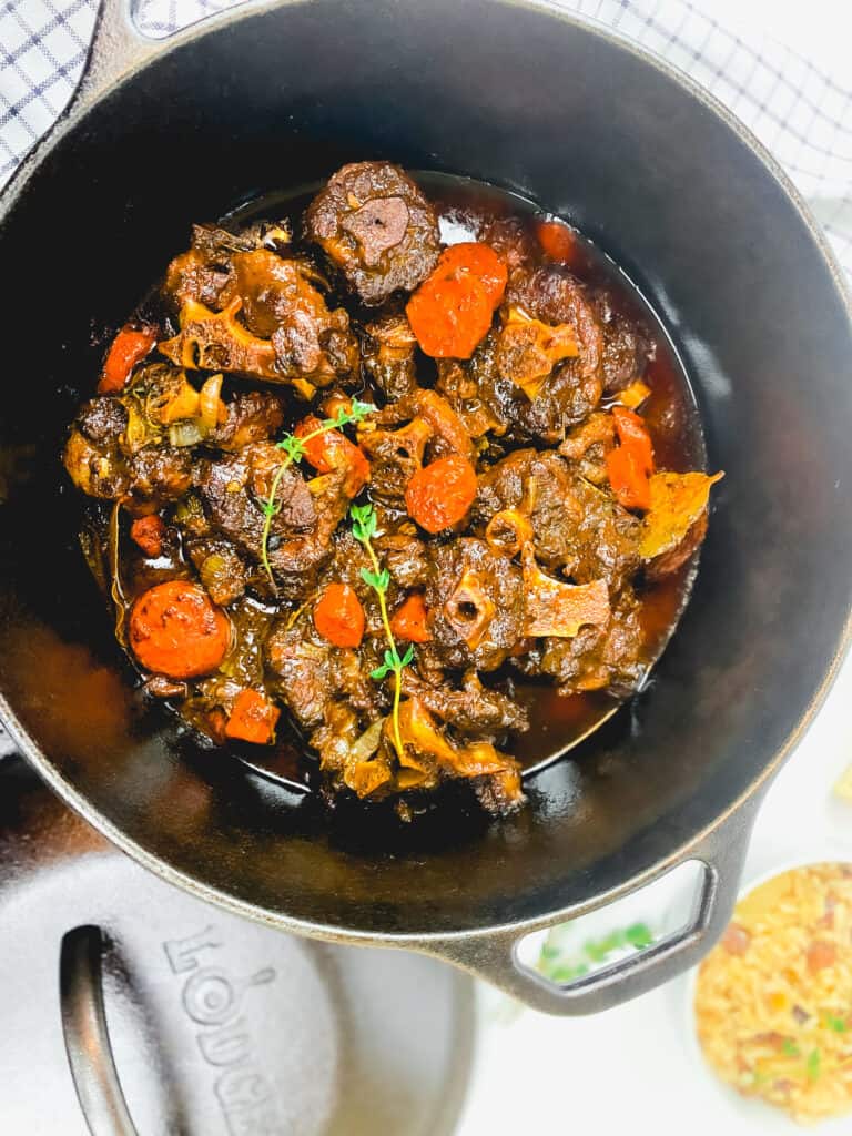 red wine braised oxtail_3796