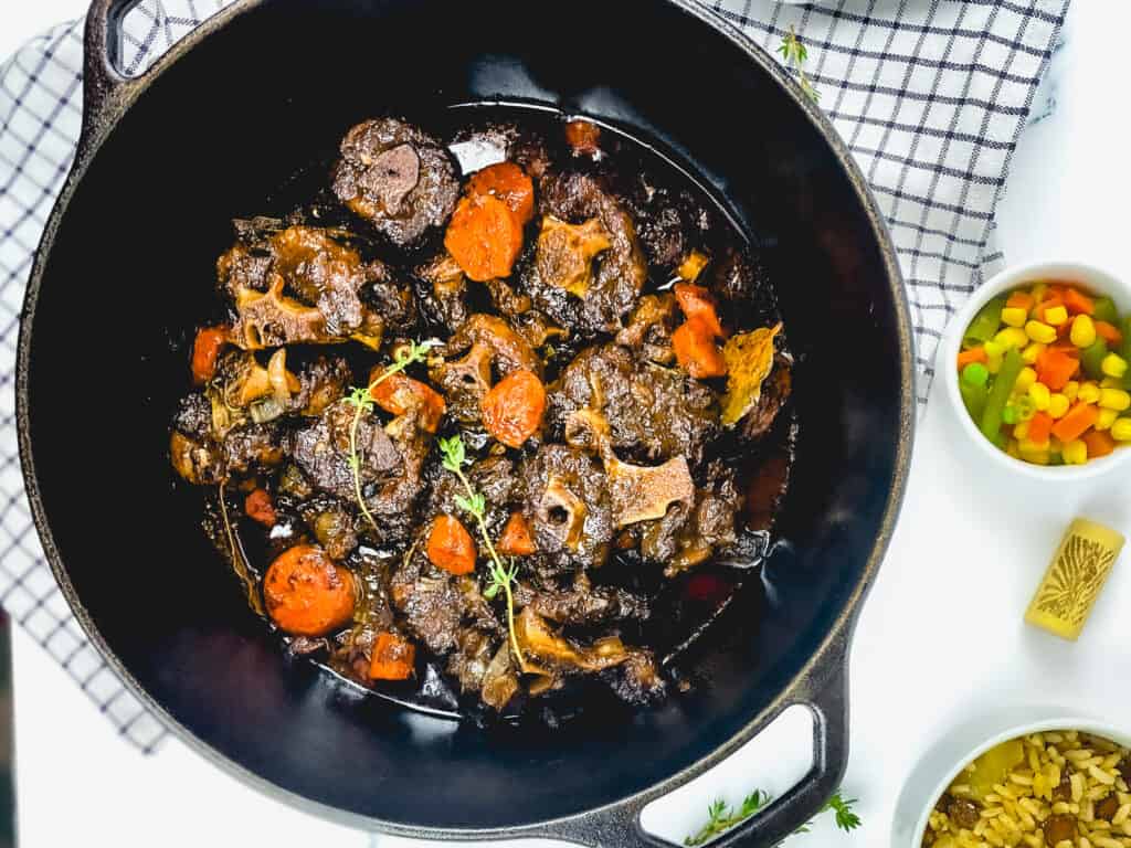 red wine braised oxtail_3803