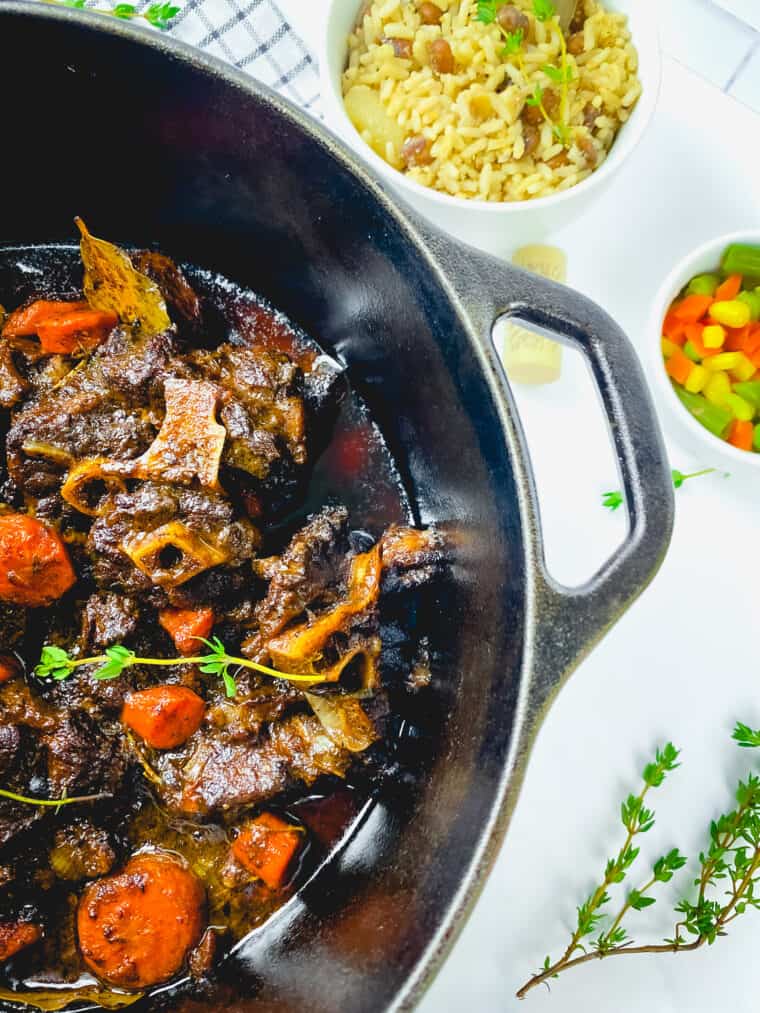 Red Wine Braised Oxtail » KerriAnn's Kravings